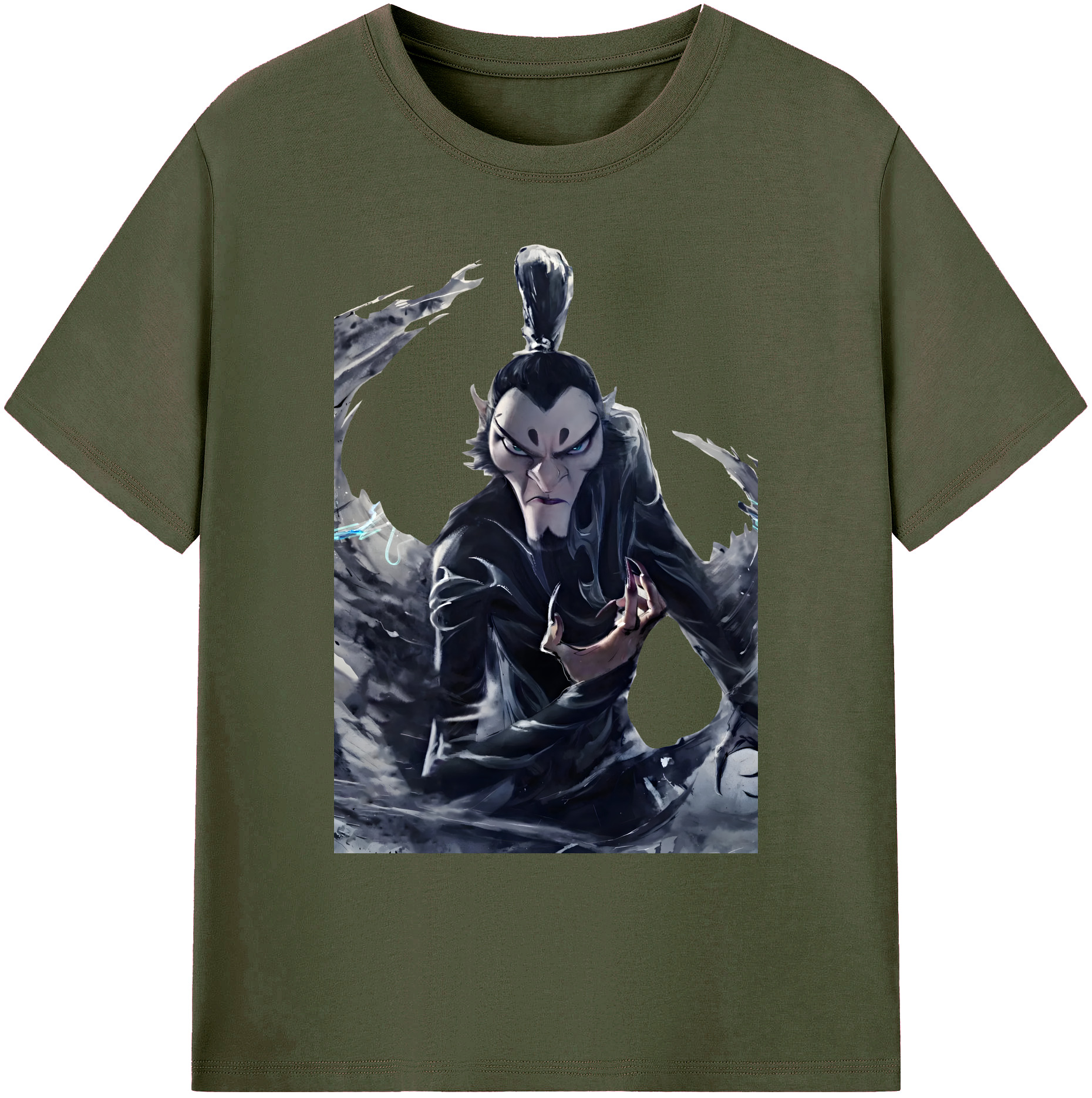 （画像用） Ne Zha 2 ナタ 魔童の大暴れ 綿100％ メンズ半袖Tシャツ｜肌触りやわらか＆通気性